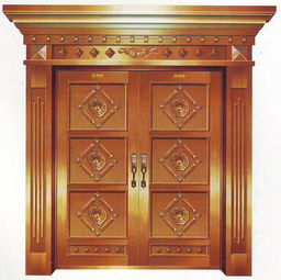 豪华全铜别墅大门SH 8114 融合尊贵与坚固的铸铝门之选